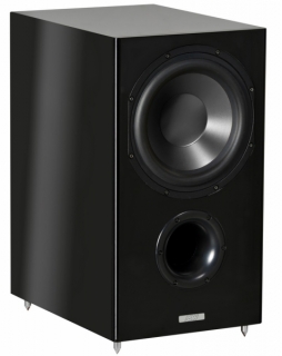 ASW CANTIUS AS 412 Nussbaum Aktiv-Subwoofer | Auspackware, wie neu