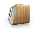 SONORO cuboDock Bambus - Stereo Dockingstation mit Bluetooth | Aussteller, sehr gut