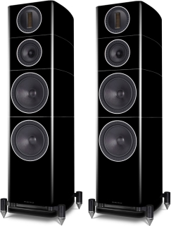 Wharfedale Elysian 4 Schwarz Standlautsprecher Paar | Neu