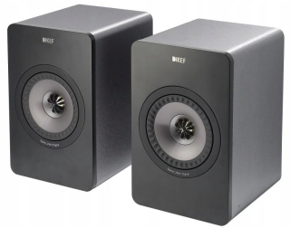 KEF X300A - Bassreflex Lautsprecher, Paar Gunmetal | Auspackware, sehr gut