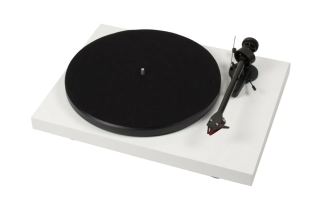 Pro-Ject Debut Carbon DC Esprit, Weiß - Plattenspieler mit 2M-RED Ortofon | Auspackware, sehr gut