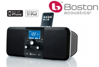 Boston Acoustics Duo-i plus Schwarz - Stereo UKW/MW Radio, UVP war 279 € | Aussteller, gut