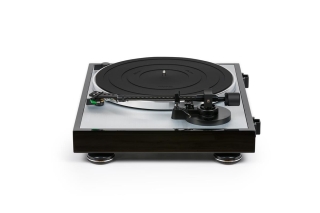 Thorens TD 402 DD, Schwarz Direkt angetriebener Plattenspieler mit Endabschaltung UVP 899 € | Auspackware, sehr gut