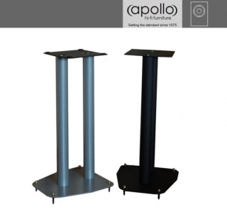 Apollo A275 Weiß HG - Speaker-Stands von Apollo Hifi-Möbel Höhe 75 cm, Paar | Auspackware, sehr gut