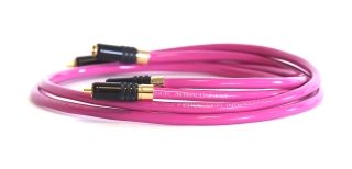 TCI Fierce RCA 1,00 m ++BLACKFRIDAY++ Hochwertiges Cinchkabel mit vergoldeten RCA-Steckern