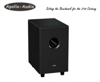 Apollo Audio Belfort Aktiv-Subwoofer, Schwarz Hochglanz | Aussteller, sehr gut