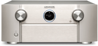 MARANTZ SR7015 Silber-Gold - 9.2 AV-Verstärker 3D-Sound 8K Video | Auspackware, sehr gut