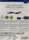 Inakustik Premium High Speed HDMI Kabel 3,0m mit Ethernet HDMI 2.0