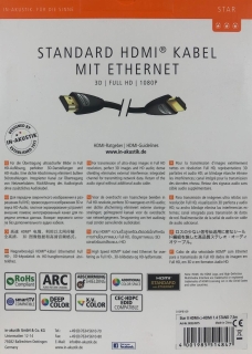 inakustik Star High Speed HDMI, 7,5m Câble vidéo – acheter chez