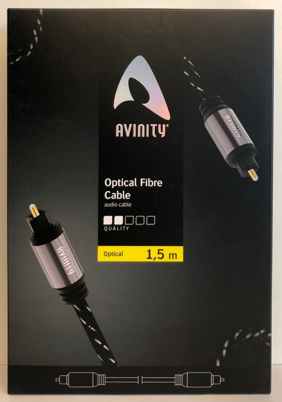 Avinity Optisches Kabel Toslink ODT 1,5 m, 9,99 €