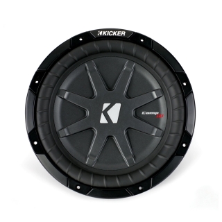 Kicker CompR10 2x2Ohm 25cm Doppelschwingspulen Subwoofer | Auspackware, wie neu