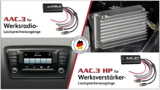 HELIX AAC.3 High-Low-Adapter für Werks-Autoradios | Neu