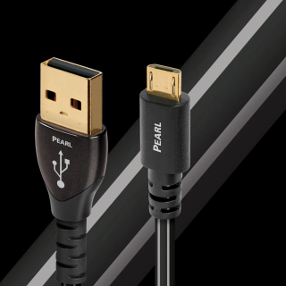 Audioquest Pearl USB-Kabel USB-A auf USB-Micro 0,75 m