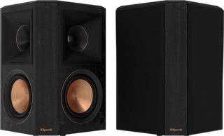 Klipsch RP-502S II Ebony Schwarz Surround Lautsprecher Paar | Auspackware, wie neu