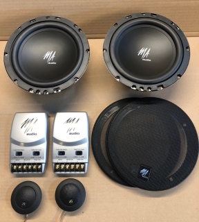 MA Audio MA650C - 2-Wege Componenten-Lautsprechersystem, wie neu