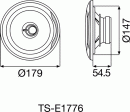 Pioneer TS-E1776 - 2-Wege Koax-Lautsprecher 16,5 cm