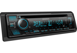 Kenwood KDC-BT560DAB 1-DIN Autoradio /  DAB+ / Amazon Alexa /  Bluetooth / CD / Front-USB / Front-AUX-IN / iPhone Steuerung