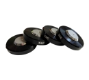 SSC Netpoint 300 Schwarz eloxiert - Pucks mit Spikemulde...