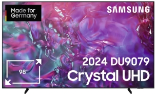 SAMSUNG GU98DU9079UXZG ++ 750,-EURO CASHBACK +++   247 cm, 98 Zoll 4K Ultra HD LED TV | Neu