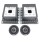 Canton Pullman RS 1 - 2-Wege 13 cm Komponenten-Lautsprecher | wie neu