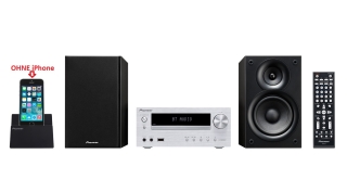 Pioneer X-HM32V-S Silber - Kompaktes Lautsprecher-System mit viel Komfort | B-Ware, wie neu