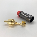 QED Performance Audio I - High-End Cinch-Stecker RCA Rot,...