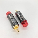 QED Performance Audio I - High-End Cinch-Stecker RCA Rot,...