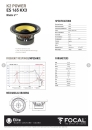 Focal K2 Power ES165 KX3 - 16,5 cm Tief-Mitteltöner, Paarpreis | Neu