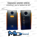 SWANS M200 MKIII - High End aktiv Monitor - Paarpreis