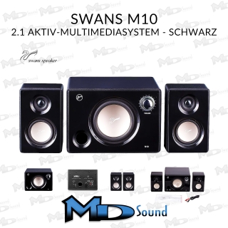 SWANS M10 2.1 Aktiv Multimediasystem - schwarz