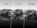 Dynavin D9-T5TP Premium Android Autoradio für VW T5 mit 4 x 100W Class-D Verstärker, 10,1 Zoll Display (hochauflösend), Inkl. Head-up-Display, Apple CarPlay und Android Auto