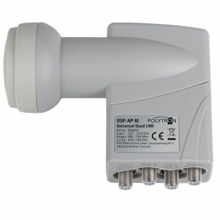 Polytron Quad Universal LNB Ultra-low Noise Profi Line OSP-AP 40