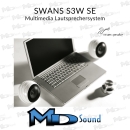 Swans S3W SE Multimedia- Lautsprechersystem - weiß Set | Neu | UVP 139 €