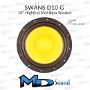 Swans D10G HighEnd 10" Mid-Bass Speaker - Paarpreis