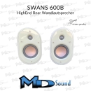 Swans S600B Compact Rear HighEnd Wand Lautsprecher...