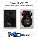 Swans VX6-W, HighEnd Inwall-Lautsprecher weiß -...