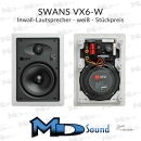 Swans VX6-W, HighEnd Inwall-Lautsprecher weiß -...