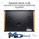 Swans Diva 4.2R, HighEnd Di-Pol Rearlautsprecher Buche -...