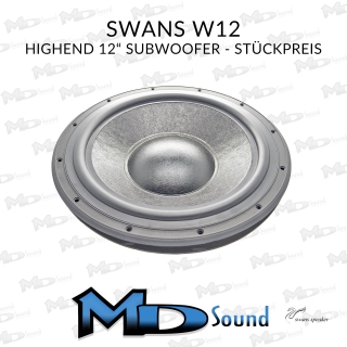 Swans W12 12" HighEnd Tieftöner - Stückpreis | Neu