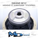 Swans W12 12" HighEnd Tieftöner - Stückpreis