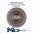 Swans W10 10" HighEnd Tieftöner - Stückpreis