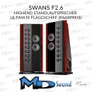 Swans F2.6 Standlautsprecher - HighEnd Ultimate Flaggschiff - Paarpreis