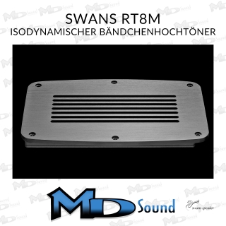 Swans RT8M - isodynamischer Bändchenhochtöner in schwarz