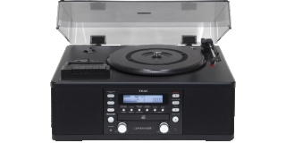 TEAC LP-R550 USB Schwarz - Phono CD-Recorder Radio-Kombi | B-Ware, gut