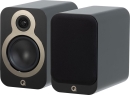 Q Acoustics 3020 C - Regellautsprecher Satin Schwarz Paar...