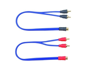 AIV 890702 Y-Cinch Kabel 1 x Buchse / 2 x Stecker 100 Stück