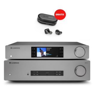 Bundle Cambridge Audio CXA81 MKII Set + Cambridge Audio CXN100 inkl. Melomania M100 In-Ears ++ UVP 2377 € ++