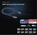 Goldkabel Highline HDMI High Speed mit Ethernet | 15,0 m