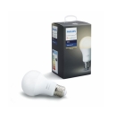 Philips Hue White E27 - Warmweißes Licht 2700K,...