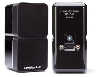 Cambridge Audio Minx Min 22 schwarz Regallautsprecher Stück | Neu